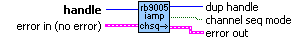 RB9005 AMPLIFIER isChanSeqMode